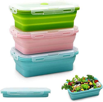 Goede prijs. Silicone lunchbox snackcontainers voor kinderen, lekkagebestendige microgolfbare kleine lunchboxcontainers met deksels voor peuters online