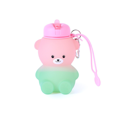 Goede prijs. Waterfles,opvouwbare waterfles voor kinderen,schoon waterfles -kawaii Kattenverschijning - Draagbare lekbestendige, BPA-vrij online