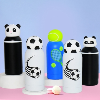 Goede prijs. Premium 16oz Insulated Stainless Steel Kids Water Bottle with Detachable Soft Animal Head Lid – Fun, Safe, Eco-Friendly and Leak-Proof Thermos for School, Travel, Sports and Everyday Drinking online