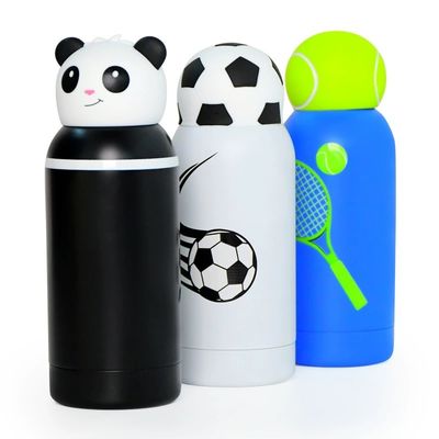 Goede prijs.  Cartoon Kids Bestie Bottle Insulated Stainless Steel Water Bottle With Detachable Soft Head Fun Drinking For Kids, Flexible Reusable Straw 16 Ounce online