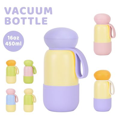 Goede prijs. Eco Silicone Geïsoleerde Fles. 450 ml / 750 ml / 1000 ml. Pastel Macaron Kleur Thermos Met Silicone Lichaam & Deksel. online