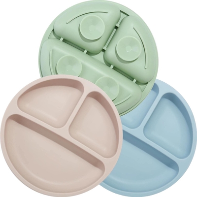 Goede prijs. Van de het Vaatwerk Vastgestelde Zuiging van het Multiscene de Onschadelijke Silicone Rang van het de Platenvoedsel online