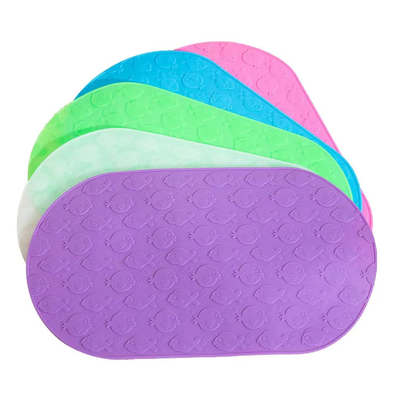 Goede prijs. Veelkleurige Duurzame Siliconedouche Mat With Suction Cup Portable online