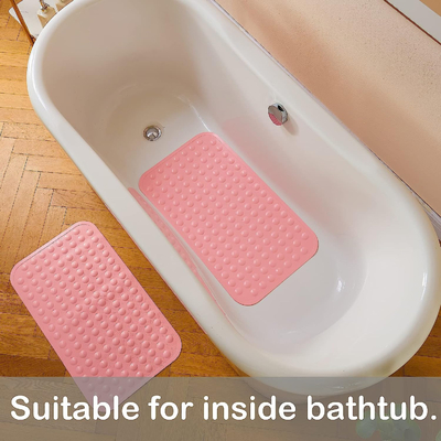 Goede prijs. Rechthoekige Niet-toxische Siliconedouche Mat Foot Massage Odorless online