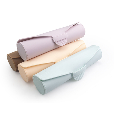 FDA siliconen make-up borstelhouder organisator met upgrade anti fall out rits sluiting