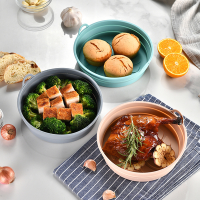 Goede prijs. Silicone Air Fryer Liner Herbruikbaar voor Air Fryer Basket Robuust Sterk Keuken Gadgets Air Fryer Accessoires Air Fryer online