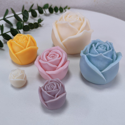 Goede prijs. Rozenbloem kaarsvormen, 3D rozenbloem siliconen vormen voor DIY epoxy hars giet zeep ijsblokjes en ambachtelijke decoratie online