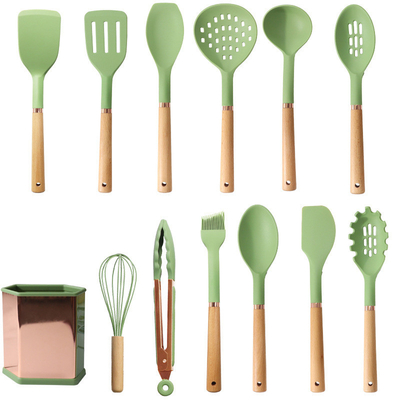 Goede prijs. 13 stuks Silicone kookgerei Keukengerei Set Keukengerei Gadgets & Keukengereedschap Turner Tongs, Spatula, Lepel, Borstel online