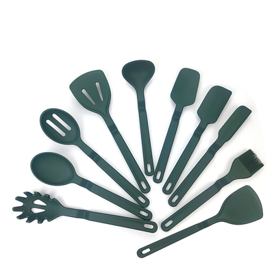 10 stuks Silicone keukengereedschap Keukengereedschap Kookgereedschap Inclusief spatula Lepel Turner Whisk Tong, vaatwasser
