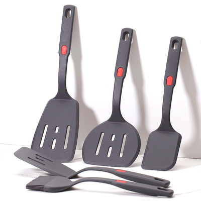 5pcs Nieuwe siliconen kookgerei set siliconen bakgerei set spatulagerei set eerste huis essentieel keuken gadget set
