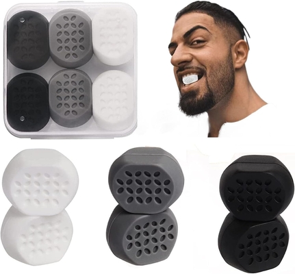Goede prijs. Silikone Jawline Exerciser voor man en vrouw Jaw Exerciser Weerstandsniveaus Scherpe Kin Line Gezicht Slimming Jaw Exerciser online