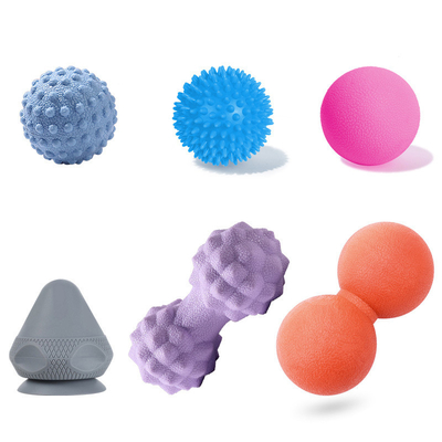 Goede prijs. Silikon Peanut Lacrosse Ball Trigger Point Massage Ball Set voor myofasciale / diepweefsel online