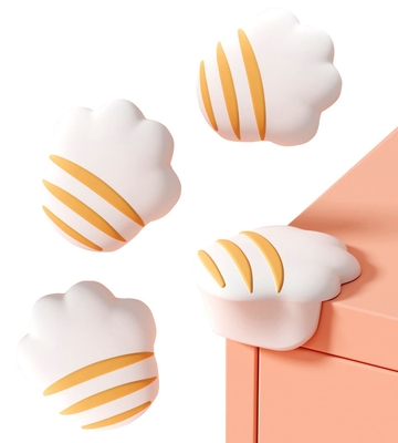 Silicone tafelhoekbeschermer voor babybeschermers Bewakers Meubelen Hoekbeschermer Rand Veiligheidsbumpers