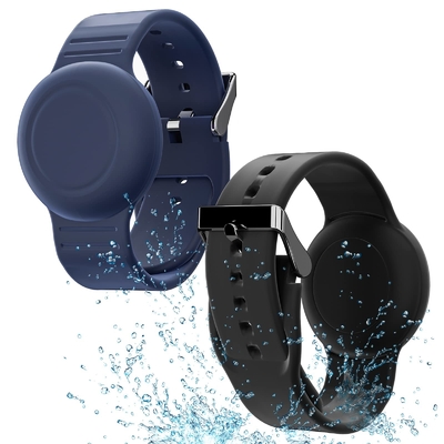 Kinderen Waterdicht Silicone Air Tag Armband Armband Lichte GPS Tracker Houder Voor Apple