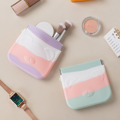 Goede prijs. Mini siliconen cosmetische zak wasbaar, geurloos, multifunctie online