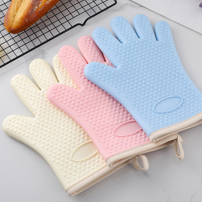 Goede prijs. Premium grillhandschoenen BBQ-handschoenen Silicone oven mitts Premium grillhandschoenen Niet-slip waterdicht bakken Kookhandschoenen online