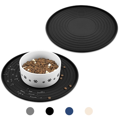 Goede prijs. Silikon voedingsmat voor honden en katten Placemat niet-glijdend waterdicht hondenschaalmatten voor voedsel Water Reis essentieel online