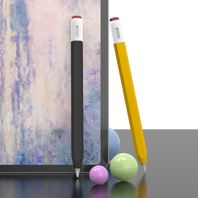 16*1cm Platinum Silicone Beschermingshoes voor Apple Pencil 2e generatie Silicone Hoes