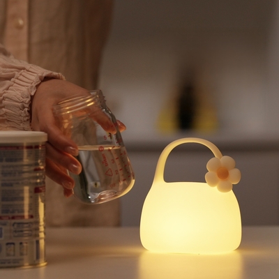 Waterdicht siliconen nachtlicht 109g Squishy nachtlicht voor kinderen oplaadbaar