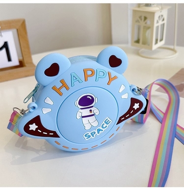 Goede prijs. Astronaut Silicone Crossbody Handtassen Potlood Pen Case Make-up Bag Opbergtassen Make-up Accessoires Handtassen Voor Kinderen online