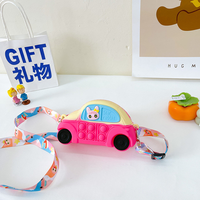 Goede prijs. Auto Duurzame Silicone Munttas En Lichte Make-up Tas Perfecte Stationery Organisator Crossbody Schoudertas Handtas online