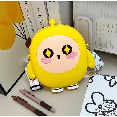 Goede prijs. Cartoon Silikon Potlood Hoesje Munt Portemonnee Tas Crossbody Schoudertas Kind Handtas Munttas Voor Klein Meisje Verjaardagscadeau online