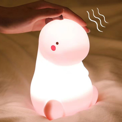 16 Kleurveranderend Silicone Dinosaurus Nachtlicht Dier Silicone Nachtlamp USB Oplaadbare Touch Control Naast Lamp