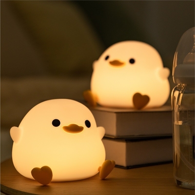 Goede prijs. Duck Night Light For Kids Schattig Duck Lamp Oplaadbaar Dimmable Nightlight Silicone LED Bedside Lamp Kinderkamer Nachtlicht online