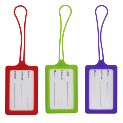 Op maat gemaakte lichte bagage-labels Lichte naamlabels voor koffers en tassen voor kinderen