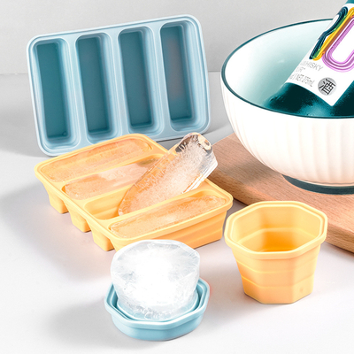 Ice Cube Trays Set Of 2, Easy Release 15 Flexible Silicone Ice Cube Forms Met Afneembare Deksel Herbruikbare vriezer Ice Trays Stapelbaar Voor Whiskey, Baby Food, BPA Free