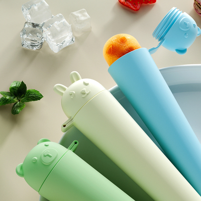 Goede prijs. Premium Food-Grade Silicone Popsicle Molds – Crack-Resistant, Odorless & Perfect For Smoothie Pops! Cartoon Ice Pop Molds BPA-free Silicone Leak-proof & Flexible online