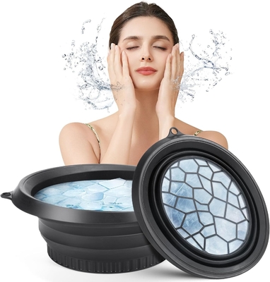 Goede prijs. Space-Saving Silicone Foldable Ice Bowl - Multi-Purpose Cold/Hot Therapy for Face & Beauty Treatments Perfect for Ice Facial Massage & Makeup Removal online