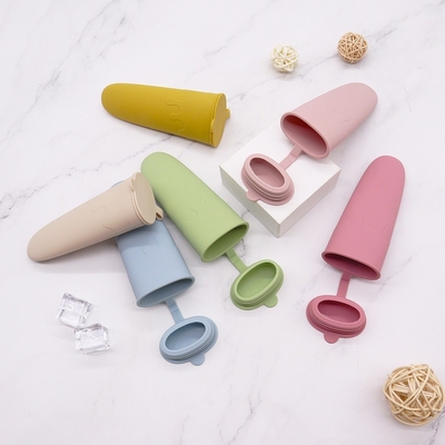 Goede prijs. Popsicle-vormen, 6 stukken siliconen ijs pop-vormen, druppelvrije ijsmaker voor kinderen, BPA-vrije vriezerbuizen met deksels, voor snacks, popsicle, yoghurtsticks, sap, ijs snoepjes online