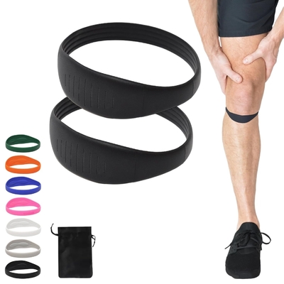 Patella-schaarsteunband, patella-stabilisator pijnverlichting knieband pijnverlichting comfortabel siliconen kniebeugel pads voor hardlopers sporten voetbal volleybal basketbal mannen vrouwen