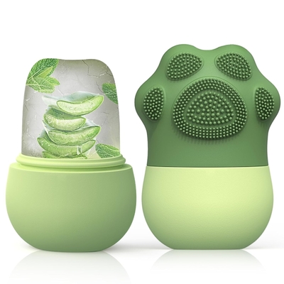 Siliconen Ice Roller voor het gezicht – Herbruikbare koude therapie gezichtsmassager voor wallen, acne, roodheid en huidverstrakking | BPA-vrij huidverzorgingshulpmiddel voor vrouwen, mannen, gevoelige huid & dagelijkse schoonheidsroutine