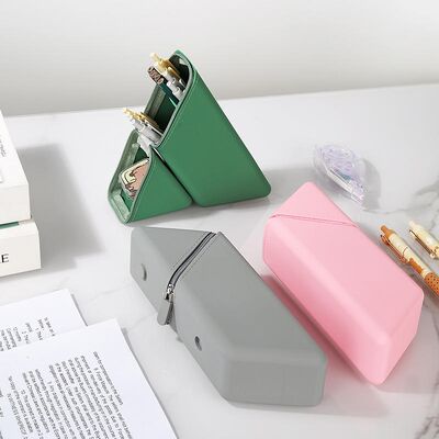 Goede prijs. Gommen Siliconen pennenbakje Aangepast Ja Bpa-vrij Ja Eco-vriendelijke niet-giftige potloodhouder met aangepaste logo-optie online