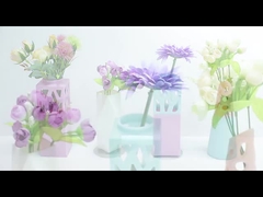 Van de het Siliconebloem van de siliconevaas van de de Vaasinstallatie de Bloempot met de Sterke Vaas van de Zuignapbloem